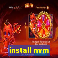 install nvm